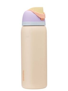 Owala 32oz water bottle sandy shores NWT beach summer spring white pastel sunset